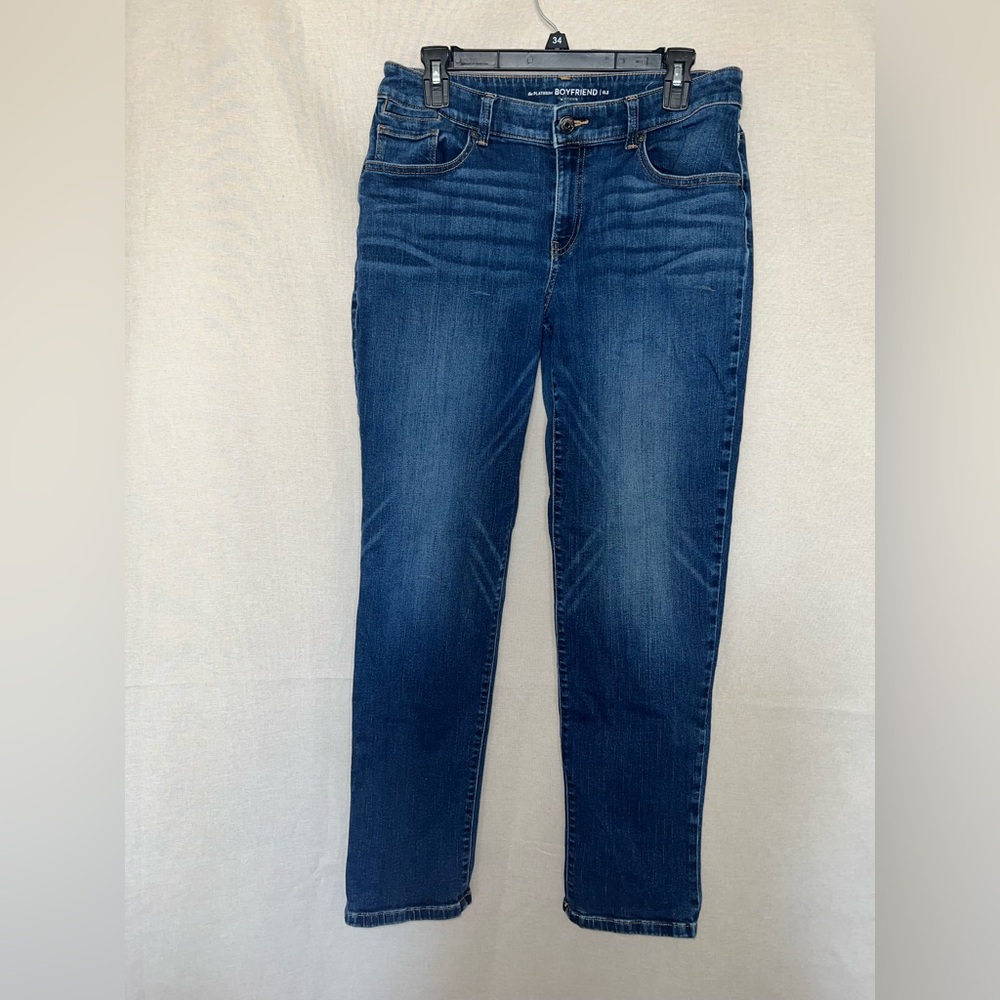 Chico’s The Platinum Boyfriend Ankle Jeans 0.5